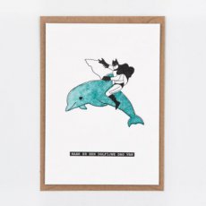 Postkaart Dolfijn