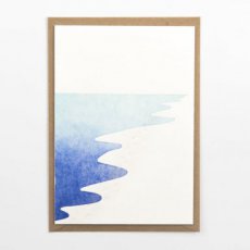 Postkaart Seawater flows