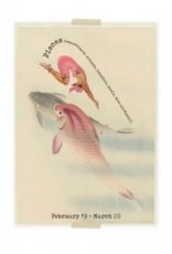 Postcard collage sterrenbeeld Pisces