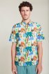 S13LHMDGOMMRKTPRNT Suite13Lab Shirt Gomera market print